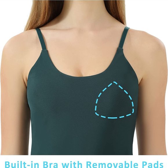 Ovruns Dresses Ovruns Womens Tennis Dress With Builtin Bra Shorts